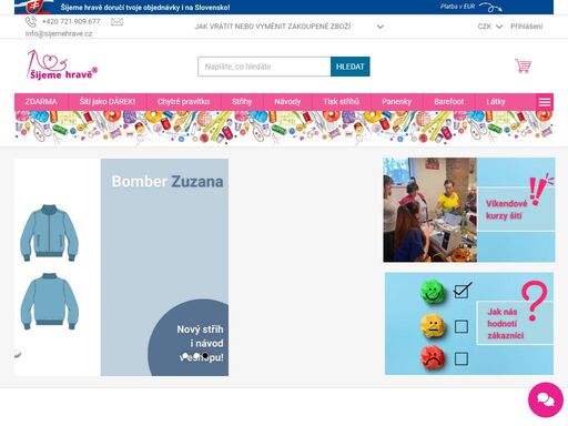 střihy a návody na šití oblečení, konstrukce střihu bez počítání pomocí chytrého pravítka®, online kurzy.
