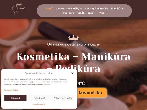 kosmetický salon studio detail liberec vám nabízí profesionální kosmetické služby, manikúru a pedikúru pro ženy i muže. parkování zdarma.
