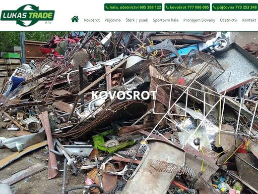 nabízíme služby kovošrotu, recyklace odpadů, půjčovny strojů a nářadí, pronájem prostor. to vše ve městě dvůr králové nad labem.