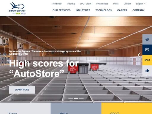 cargo-partner is a dynamically growing, midsized specialist for transportation and integrated logistics with particular strength in oversea’s solutions.