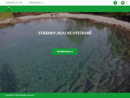 firma dozapo s.r.o. působí na trhu již od roku 1995, zabýváme se celkovým servisem, který zahrada vyžaduje.