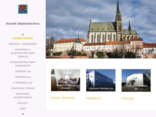levné, čisté ubytování v centru brna, wifi a parkování zdarma, pokoje s televizí a lednicí