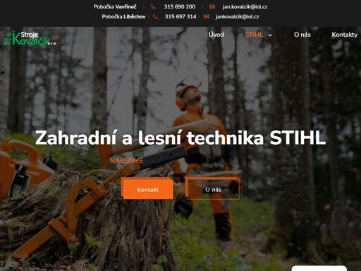 zahradní a lesní technika stihl. již od roku 1991 se zabýváme prodejem a následným záručním i pozáručním servisem značky stihl.