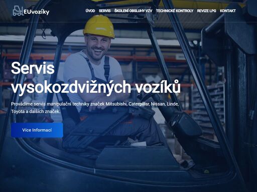provádíme servis manipulační techniky značek mitsubishi, caterpillar, nissan, linde a toyota.