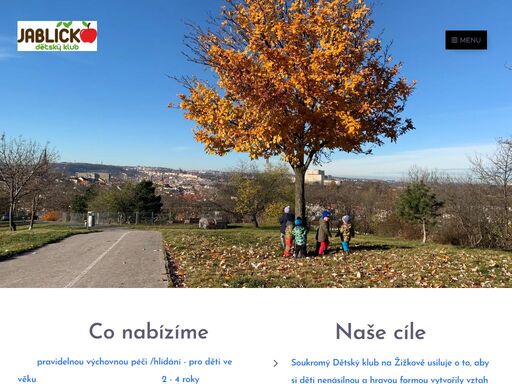 pravidelnou výchovnou péči /hlídání - pro děti ve věku 2 - 4 roky