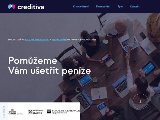 pomáháme firmám ušetřit. krizový management a financování pro malé a střední firmy
