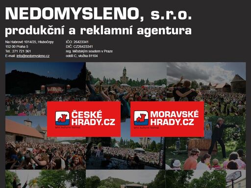 produkční a reklamní agentura, mezi ploty, české hrady, moravské hrady