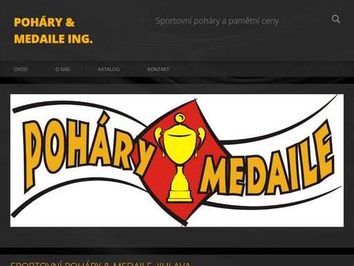prodejna jihlava. sportovní poháry, trofeje, medaile, sošky, figurky, plakety, talíře, věnce, kokardy, vlaječky a diplomy pro vaše turnaje.