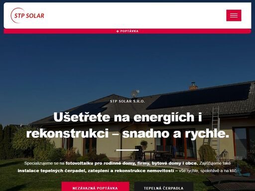 fotovoltaika, tepelná čerpadla, fotovoltaické panely, opravy starého domu po babičce fotovoltaika, tepelná čerpadla, fotovoltaické panely, opravy starého domu po babičce