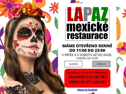 mexické restaurace lapaz jsou tu pro vás již 20let!