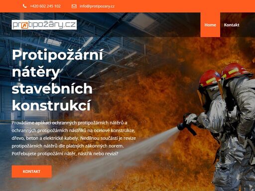 protipožární nátěry a protipožární nástřiky dřevěných, betonových a ocelových konstrukcí budov. potřebujete protipožární nátěr či nástřik? realizace po celé čr.