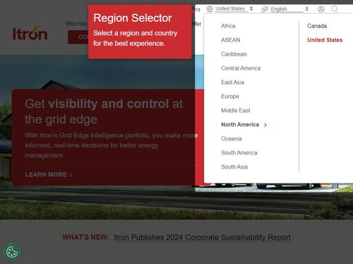 itron enables utilities and cities to better manage energy and water.
