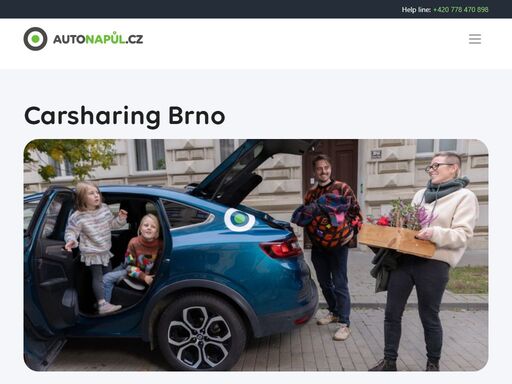 carsharing carsharing brno autonapůl sdílená auta od sandera přes elektrické zoe po renault trafic. parkování v modrých zónách zdarma.