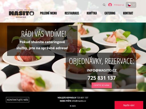masito catering | yellito drive  | masová korýtka, tapas, fingerfood, teplé i studené rauty, nápojový servis, svatební catering, firemní rauty a další. frýdek-místek, ostrava, havířov - catering se vším všudy
