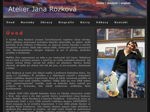 jana rozková (černohausová), obrazy, kurzy malování