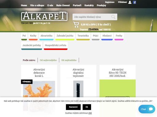 alkapet export, import a výroba krmiv, chovatelských a jezdeckých potřeb