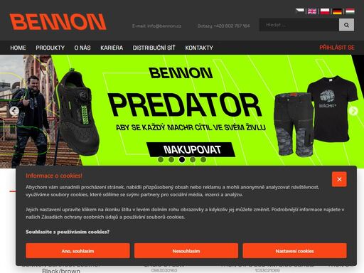velkoobchodní prodej pro partnery značky bennon.
katalog ke stažení, novinky v předprodeji a slevy pro partnery.