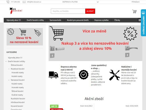 nabízíme dveřní kování, kliky na dveře s kulatou nebo hranatou rozetou, štítové kování a okenní kování. v naší nabídce najdete nejen kování ke dveřím, ale i další doplňky.