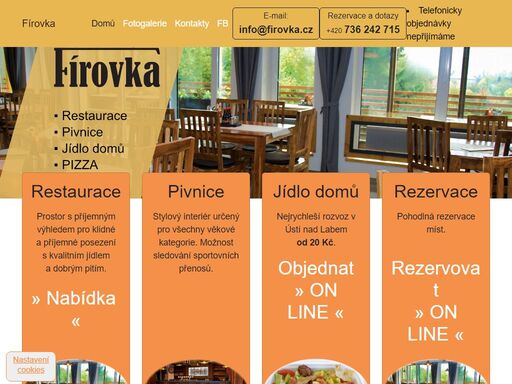 restaurace s výhledem