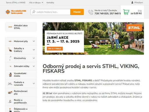prodej stihl a viking praha - zdeněk wasmbera - wampi