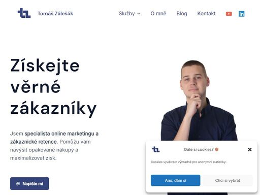 jsem crm & e-mail marketing specialista. pomáhám byznysům zvyšovat hodnotu zákazníků, aby déle zůstávali, víc nakupovali a přinášeli zisk.