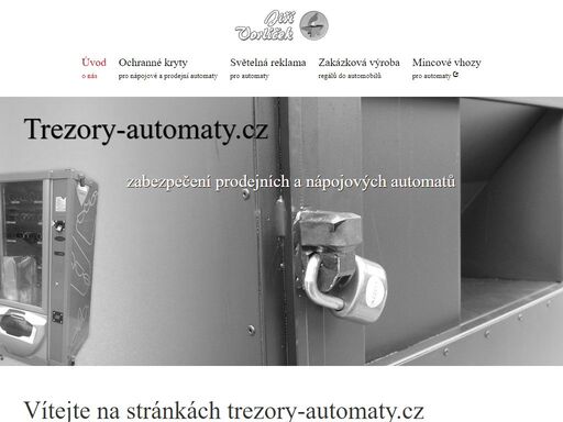 zabezpečení prodejních a nápojových automatů, ochranné kryty, prodejní a nápojové automaty, trezory, mincové vhozy, bezpečnostní kasičky, kasičky na výdej mincí, regály do automobilů, kovářství, jiří vorlíček trezory pro nápojové a prodejní automaty jsou určeny pro zabezpečení jakéhokoli typu prodejního automatu a prodej na libovolném místě, jak vnitřním tak i venkovním. dále vám nabízíme světelné reklamní korunky k automatům a bezpečnostní nerezové mincové vhozy.