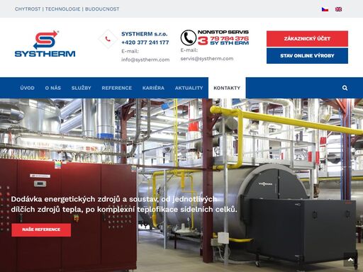 výměníková stanice tepla od výrobce. návrh, implementace a servis. domovní předávací stanice. číslo 1 v české republice. více na systherm.com