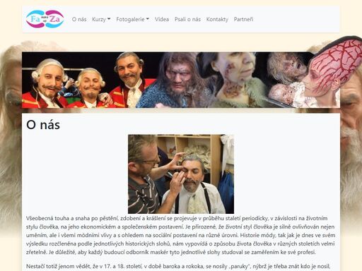 maskérská škola faza makeup vám nabízí rekvalifikační maskérské kurzy a kurz speciálních efektů. naučíme vás jak na civilní účesy, divadelní, filmové a civilní líčení či výrobu latexových doplňků.