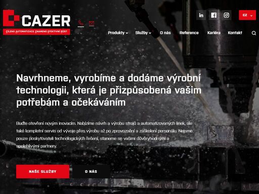 jsme specialisté na průmyslovou automatizaci již od roku 2005. vymyslíme, vyrobíme a dodáme výrobní technologii ušitou na míru přímo vám.