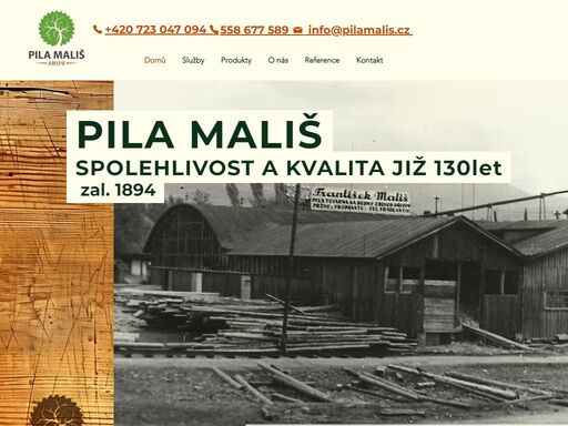pila mališ - držitel certifikátu jakosti dle normy esn en 14081-1 - výkup, manipulace, zpracování a pooez kulatiny; výroba, sušení, prodej stavebního, stolaoského oeziva a palivového doíví