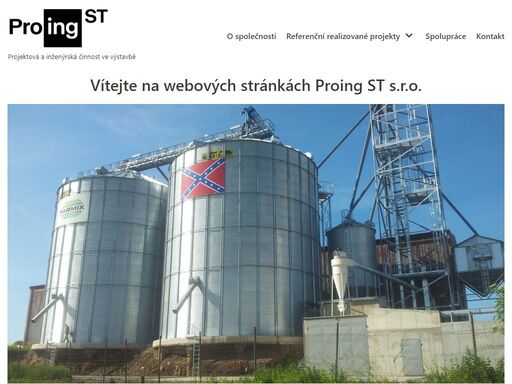 vítejte na webových stránkách proing st s.r.o. modernizace plo novosedly