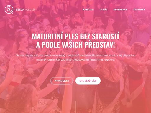 chcete, aby byl váš ples nezapomenutelný a originální? nechte veškeré starosti na nás a my připravíme maturák na míru šitý vaší třídě, požadavkům i finančnímu rozpočtu!