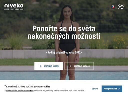 zavřete oči. a představte si svůj vysněný bazén niveko. když voda obejme vaše tělo a vezme vás do svého náručí, zažijete dosud nepoznané.