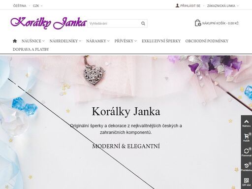 koralkyjanka.cz | originální šperky z korálků, prodej a ruční výroba