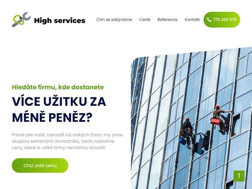 hledáte kvalitní firmu pro stavební nebo výškové práce a chcete udělat opravdu výhodnou koupi? nnarozdíl od velkých firem, my jsme skupina sehraných živnostníků, takže nabízíme ceny, které si velké firmy nemohou dovolit!