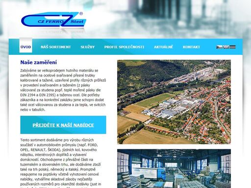 cz ferro - steel, hutní materiál, ocelové trubky kalibrované profily, tažené profily zabýváme se velkoprodejem hutního materiálu se zaměřením na ocelové svařované přesné trubky kalibrované a tažené, uzavřené profily různých průřezů v provedení svařovaném a taženém a taženou ocel.