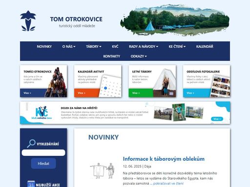 tom - turistický oddíl mládeže působící při farnosti sv. vojtěcha v otrokovicích.