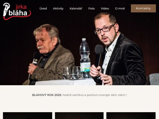osobní web jiřího bláhy - televizního režiséra, scenáristy, herce, moderátora a muzikanta.