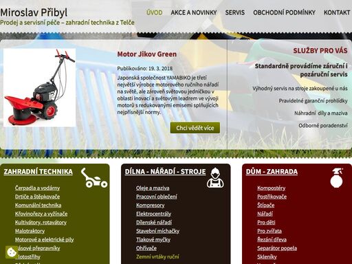 patříme mezi značkové prodejce výrobků společnosti vari. jedná se o zahradní, farmářskou a komunální techniku s veškerým aktivním i pasivním příslušenstvím pro sečení, mulčování, kultivaci a orbu.