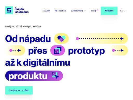 jsme inovační designová agentura. nejdřív zjistíme, jak fungujete. pak zajistíme, aby fungoval váš web a váš brand.
