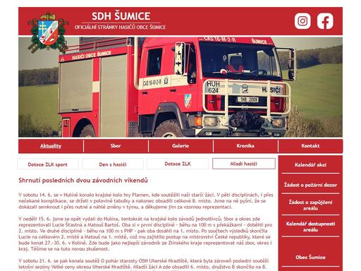 oficiální stránky hasičů obce šumice, která se nachází nedaleko města uherský brod. náš sbor byl založen v roce 1894. na stránkách se dozvíte veškeré informace a aktuální dění ve sboru.