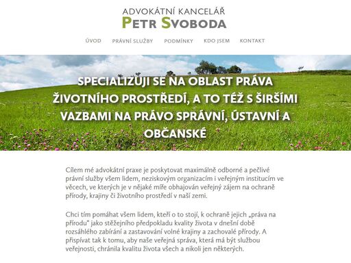 judr. pertr svoboda ekologicky advokat v praze. advokat zivotniho prostredi