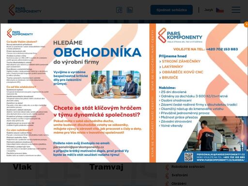 vývoj a výroba komponent pro hromadné dopravní prostředky. ?bezpečně vlakem, tramvají, autobusem. ?naše výrobky jsou součástí vašich cest! ?