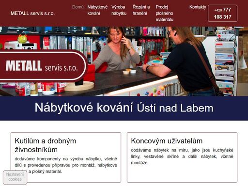 nábytkové kování a výroba nábytku