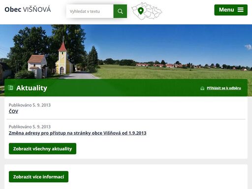obec višňová (německy wischnau) leží v okrese jindřichův hradec. má 85 obyvatel a katastrální území obce měří 579 hektarů.