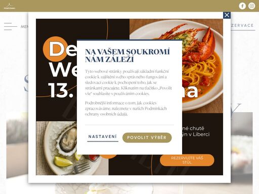 bílý mlýn liberec – luxusní gastronomie, italské speciality a prvotřídní ryby