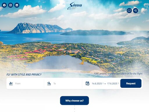 www.silesiaair.cz