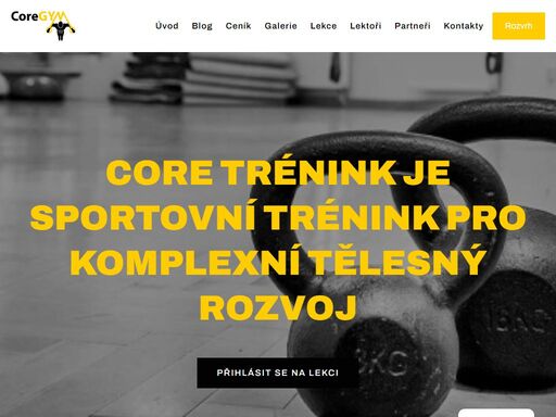 trx a core trénink brno