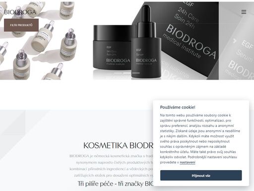 profesionální německá pleťová kosmetika z přírodních produktů bez obsahu minerálních olejů, parabenů, barviv, parfemace a zatěžujících konzervačních látek.