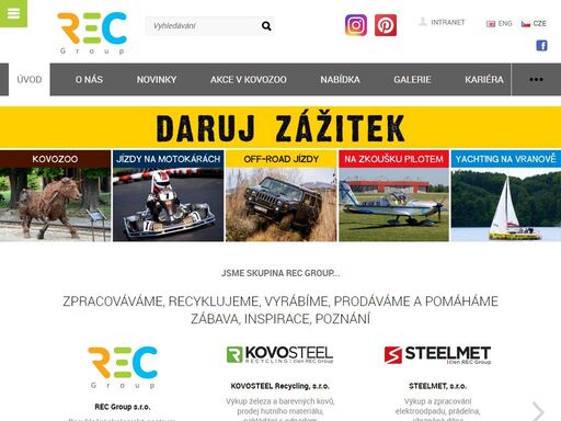 recyklační ekologické centrum, ekologické poradenství a zpracování odpadu všeho druhu